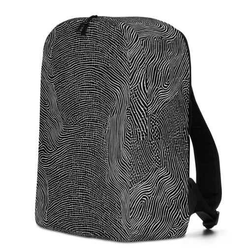 Zenith Stripes on a Minimalist Backpack