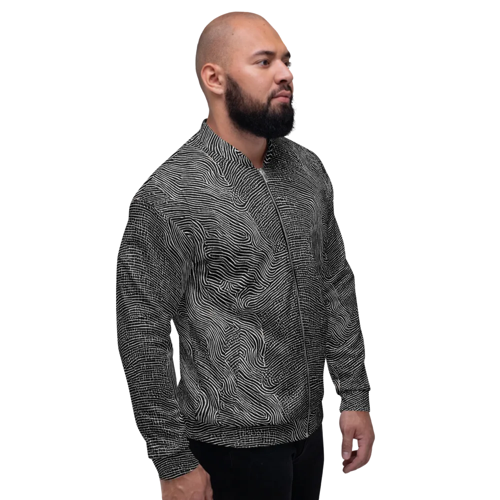 Zenith Stripes on Bomber Jacket — Right