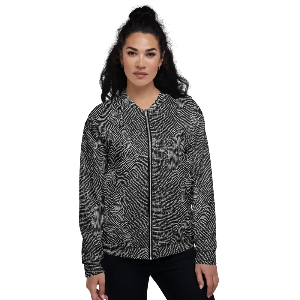 Zenith Stripes on Bomber Jacket — Front