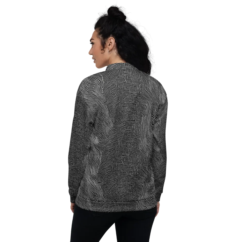 Zenith Stripes on Bomber Jacket — Back