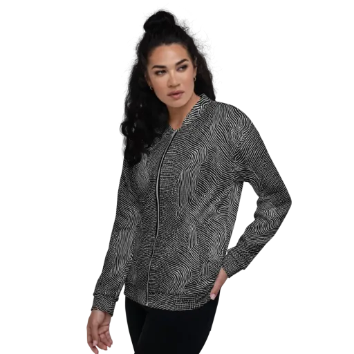 Zenith Stripes on a Bomber Jacket