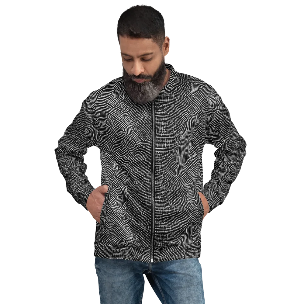 Zenith Stripes on Bomber Jacket — Front