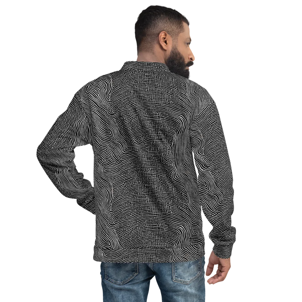 Zenith Stripes on Bomber Jacket — Back