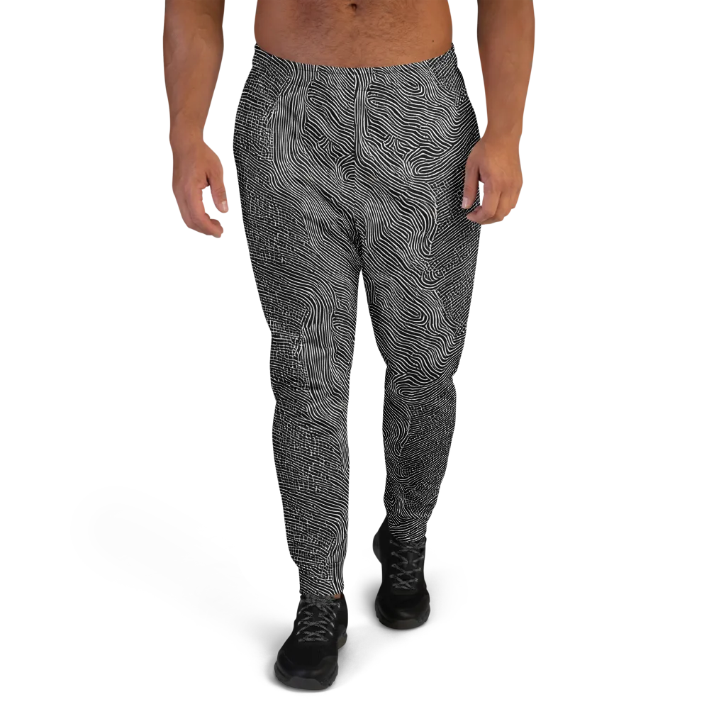 Zenith Stripes on Men's Joggers — Front