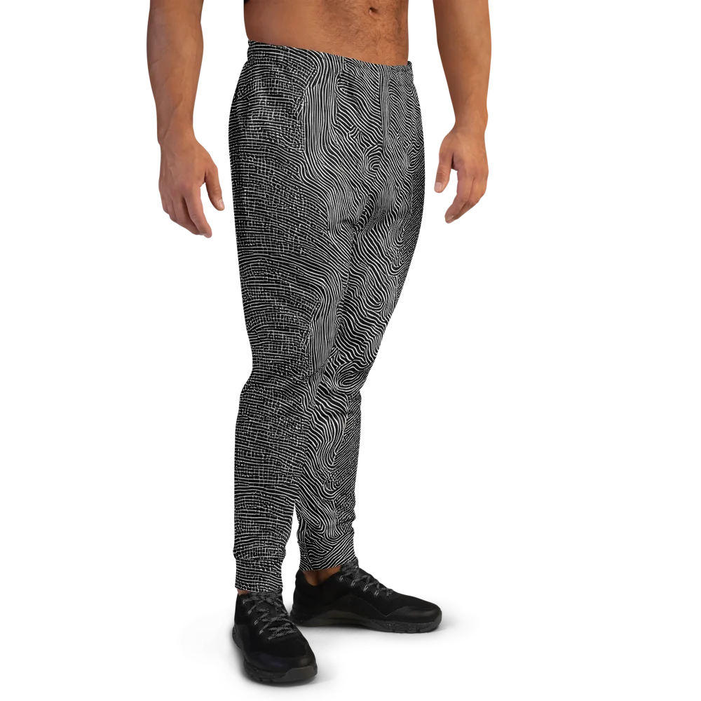 Zenith Stripes on Men's Joggers — Right