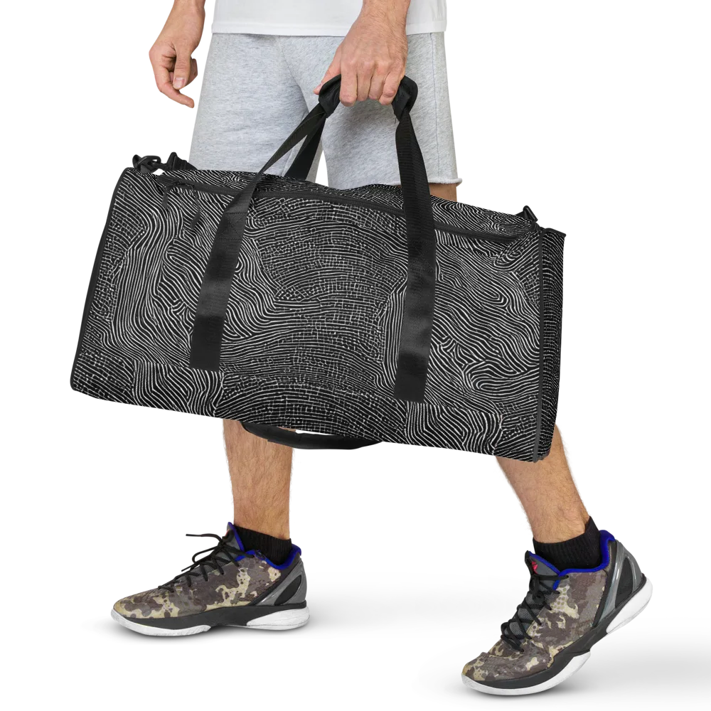 Zenith Stripes on Duffle Bag — Front