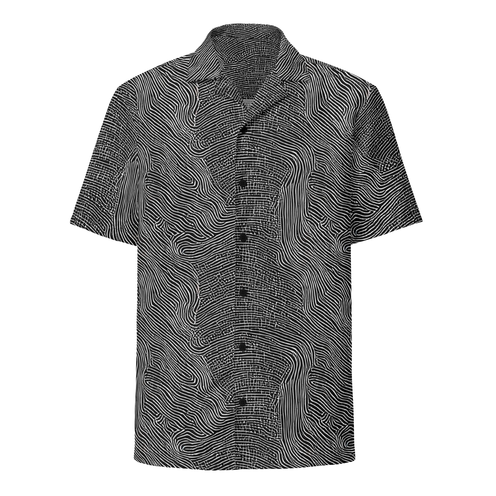 Zenith Stripes on Button Shirt — Front