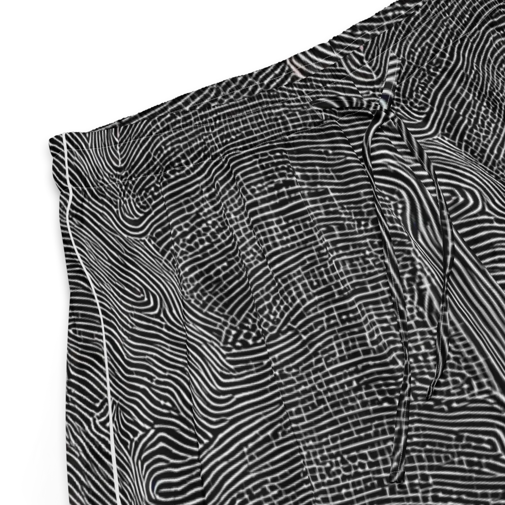 Zenith Stripes on Women's Pajama Shorts — Product details