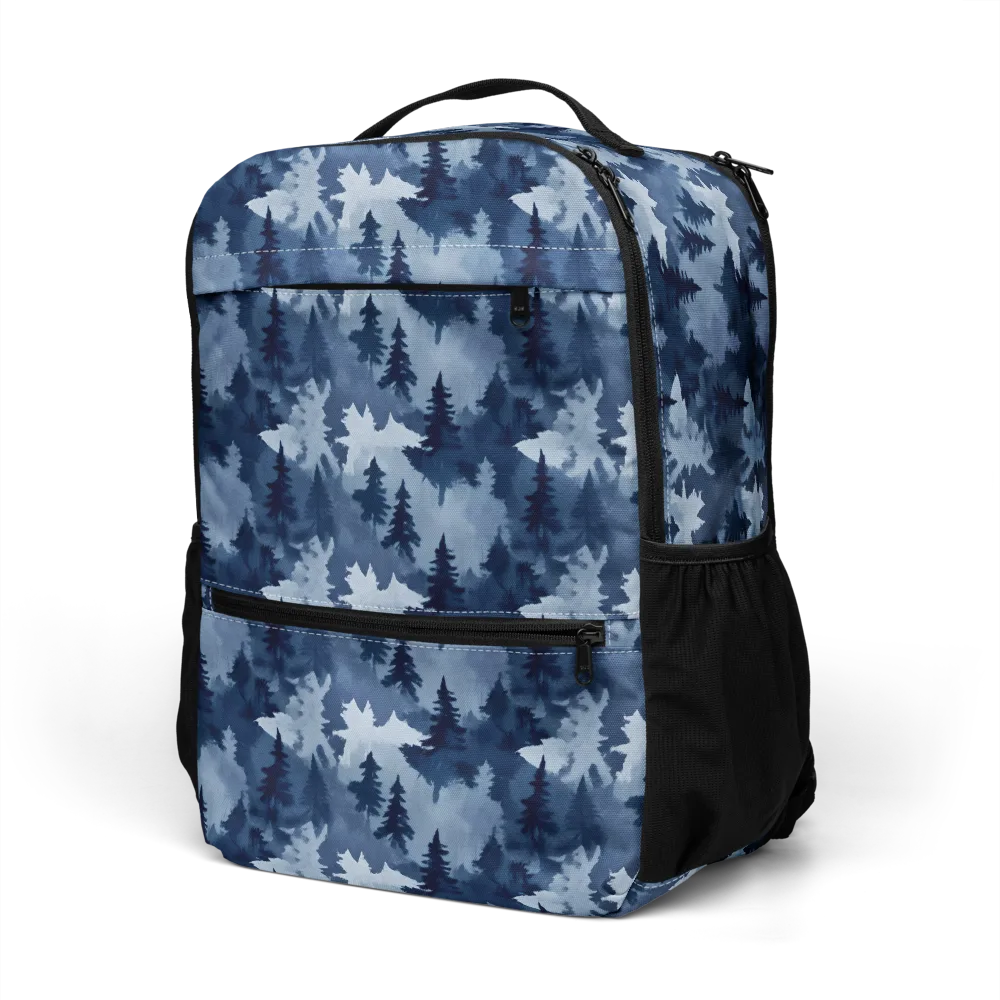 Frosted Evergreen on Utility Backpack — Left Front