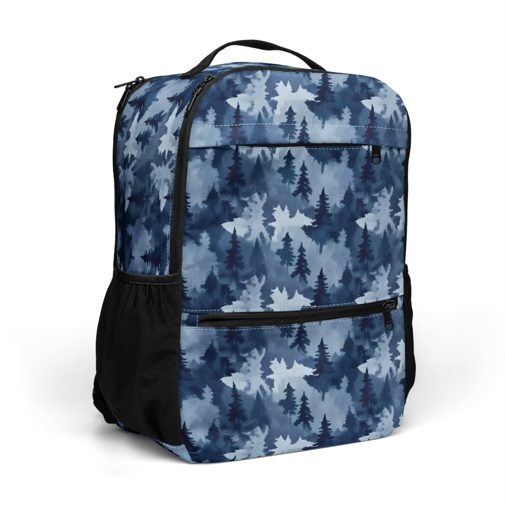 Frosted Evergreen on Utility Backpack — Right Front
