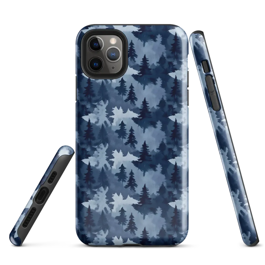 Frosted Evergreen on Tough Case for iPhone® — Front
