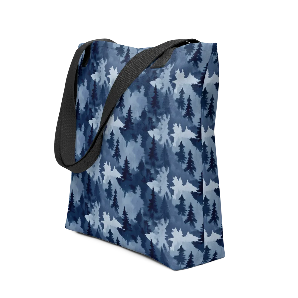 Frosted Evergreen on Tote Bag — Front