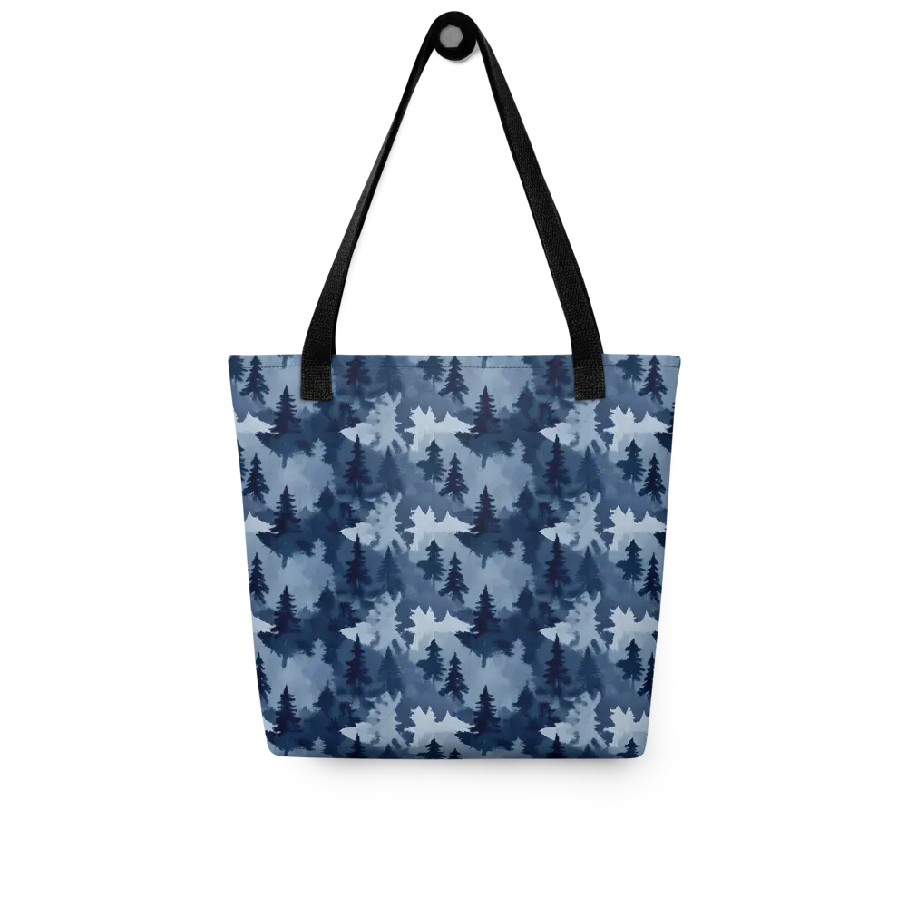 Frosted Evergreen on Tote Bag — Front