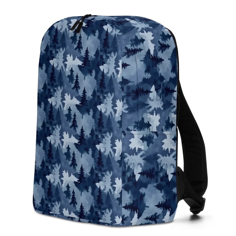 Frosted Evergreen on Minimalist Backpack — Left