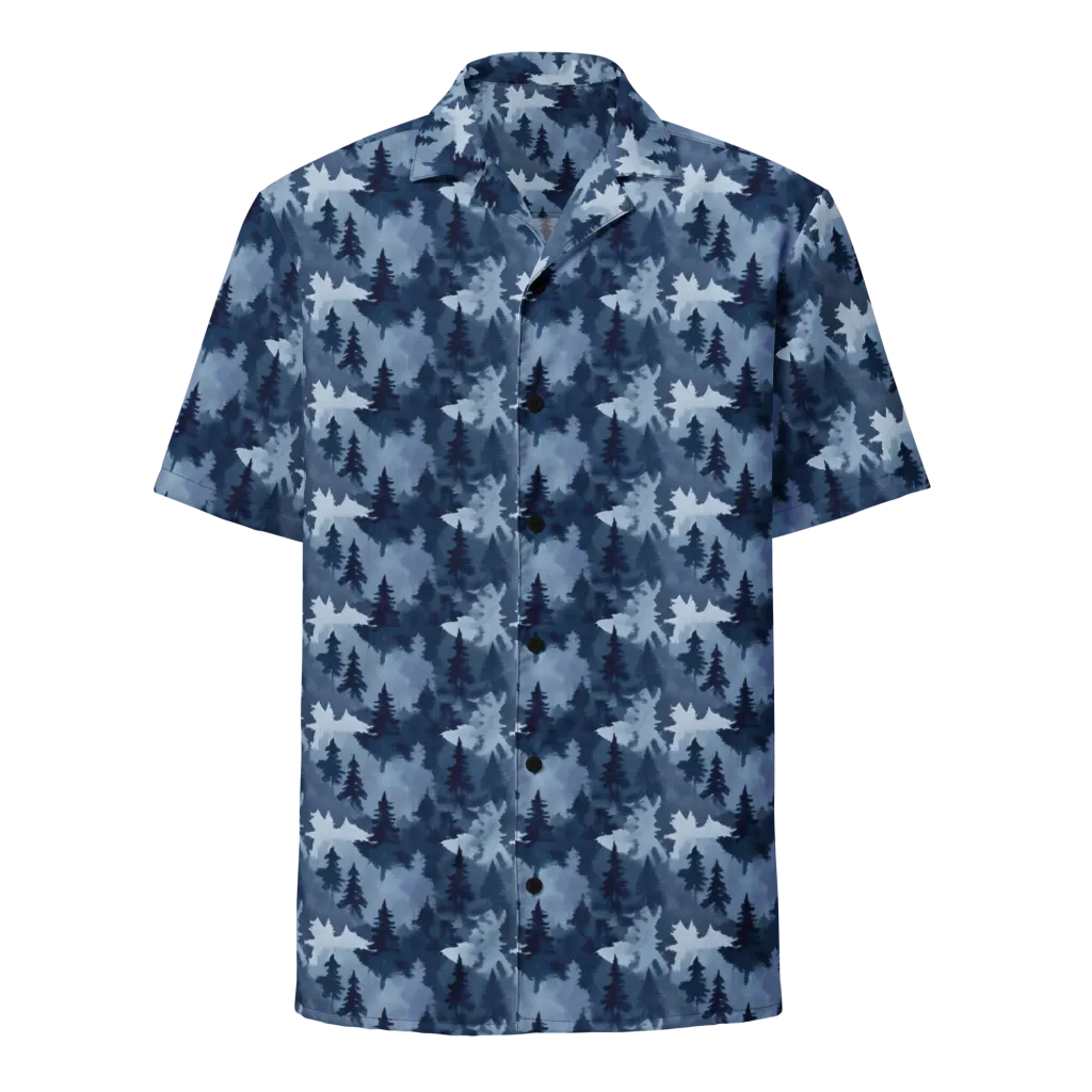 Frosted Evergreen on Button Shirt — Front