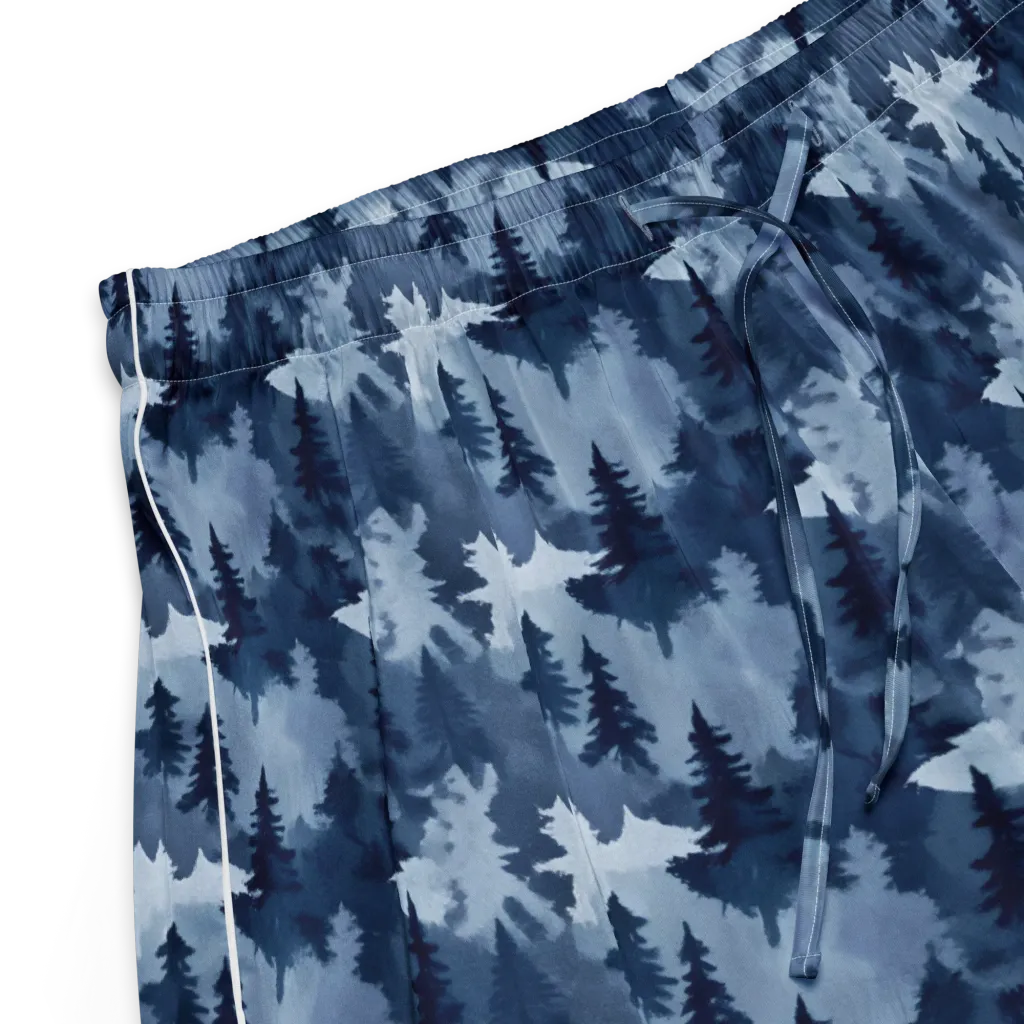 Frosted Evergreen on Women's Pajama Shorts — Product details