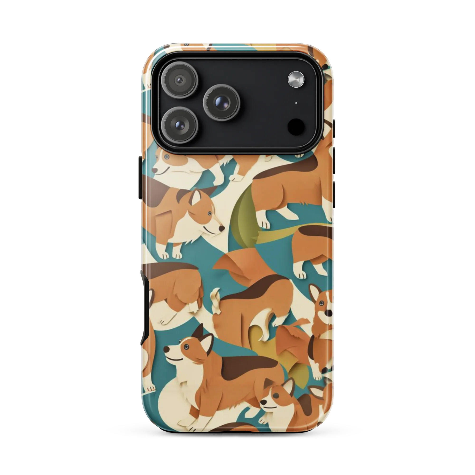 The Corgi Circuit on Tough Case for iPhone® — Front
