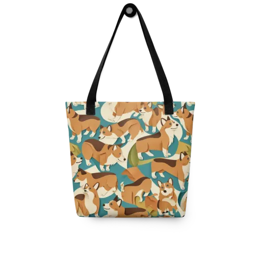 The Corgi Circuit on a Tote Bag