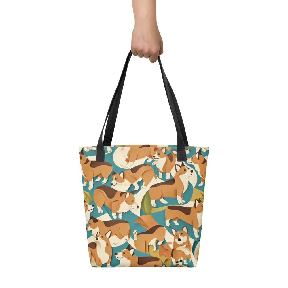 The Corgi Circuit on Tote Bag — Front