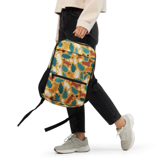 Amberwood Menagerie on a Utility Backpack