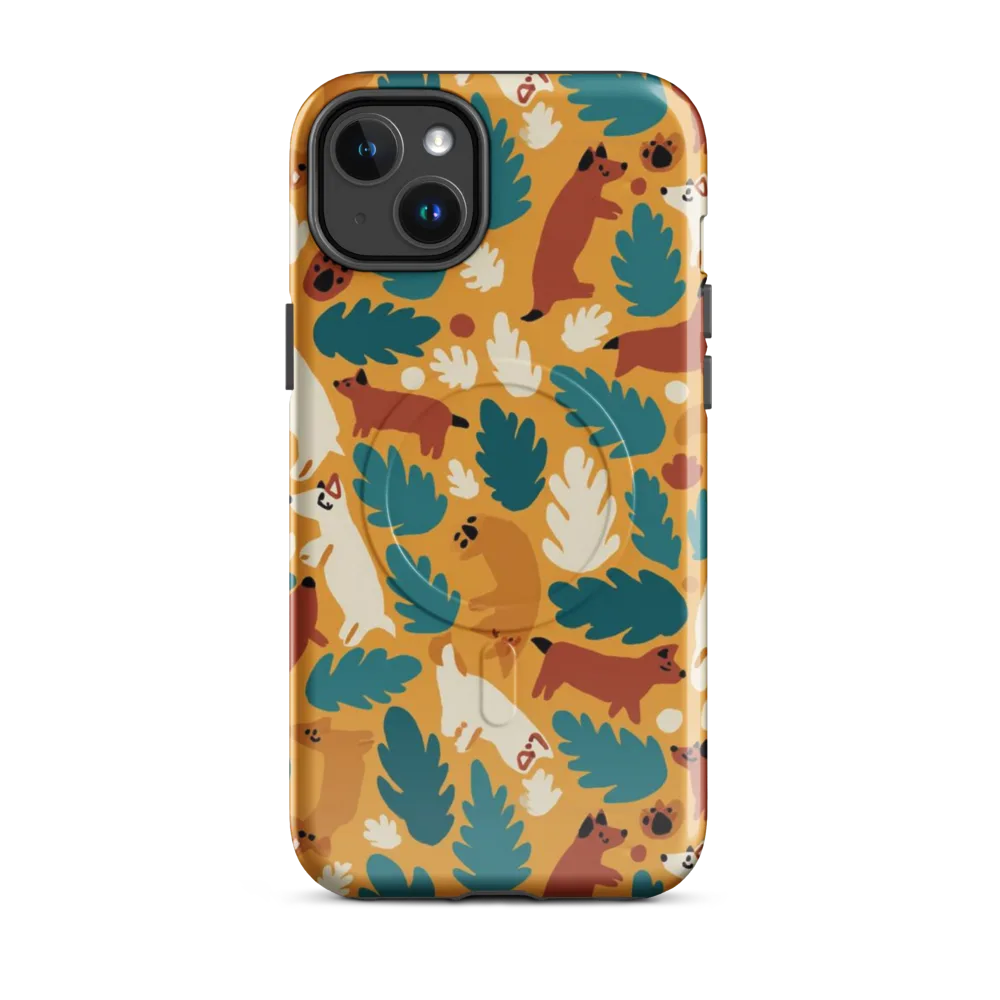 Amberwood Menagerie on MagSafe Tough Case for iPhone® — Front