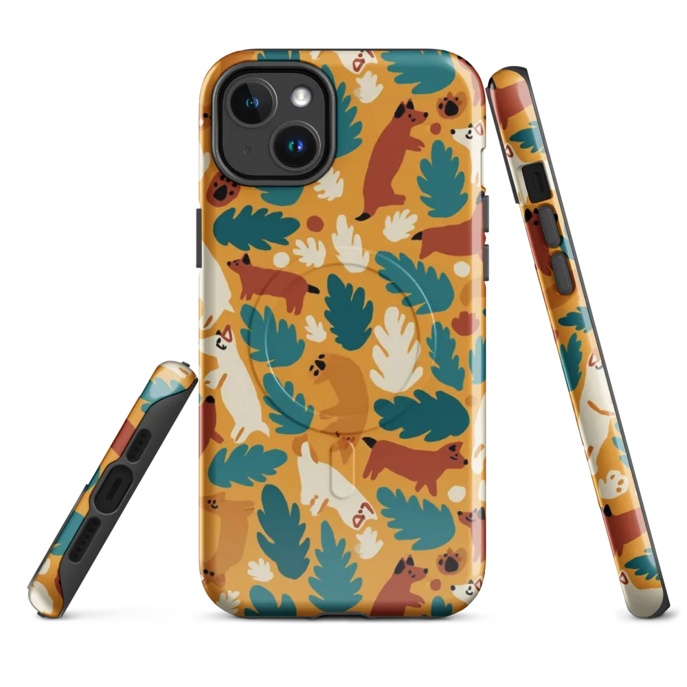 Amberwood Menagerie on MagSafe Tough Case for iPhone® — Front