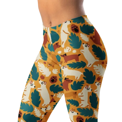 Amberwood Menagerie on a Leggings