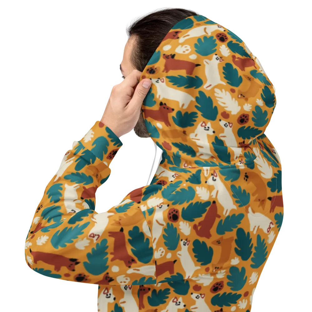 Amberwood Menagerie on Hoodie — Back