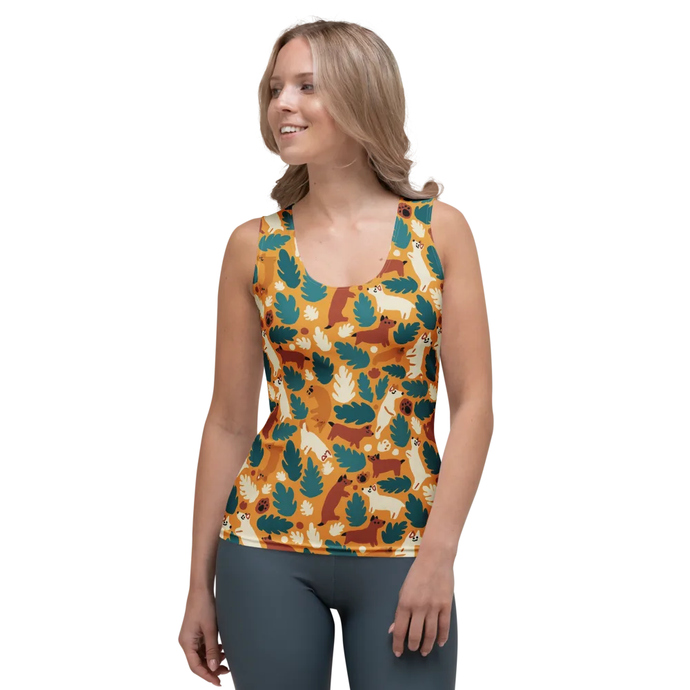 Amberwood Menagerie on Women's Tank Top — Front