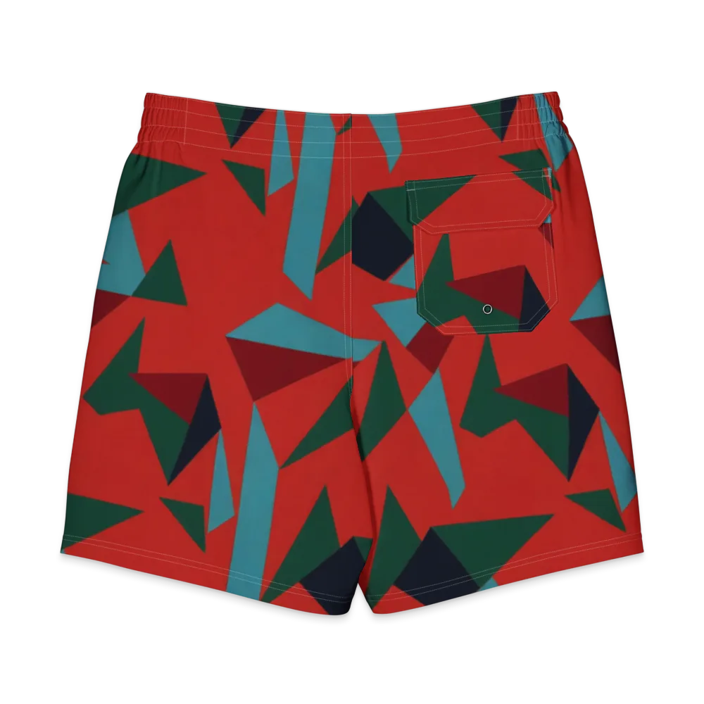 Canyon Prism on Men's Board Shorts — Back