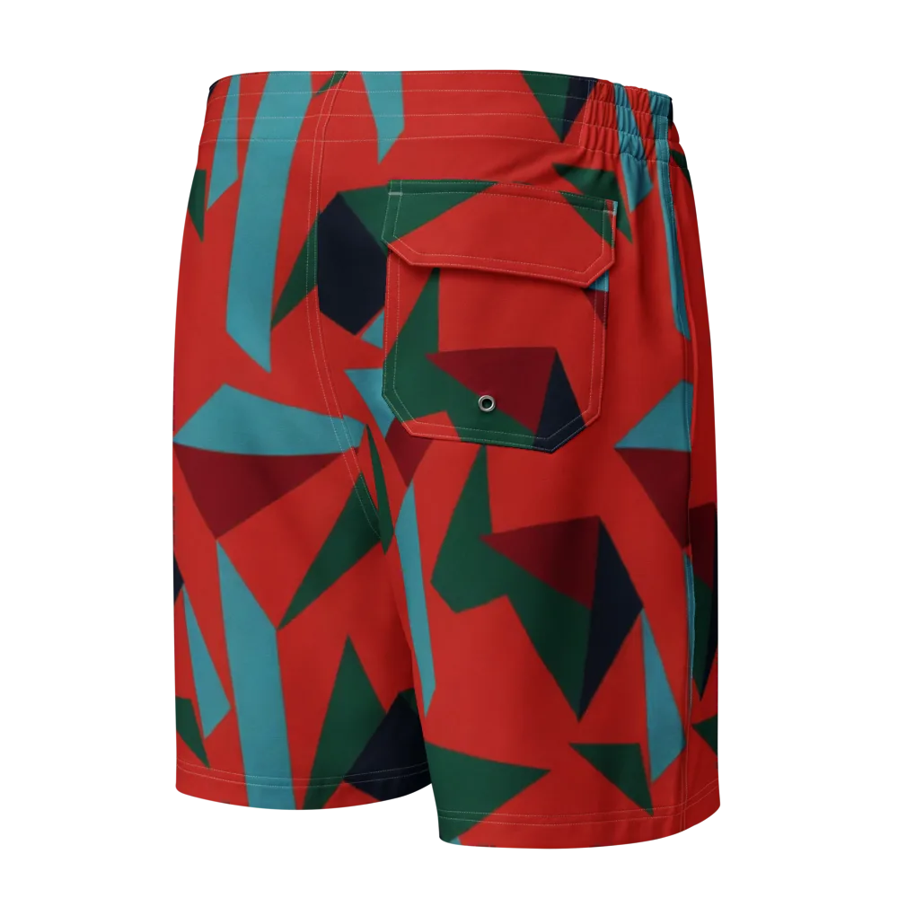 Canyon Prism on Men's Board Shorts — Back