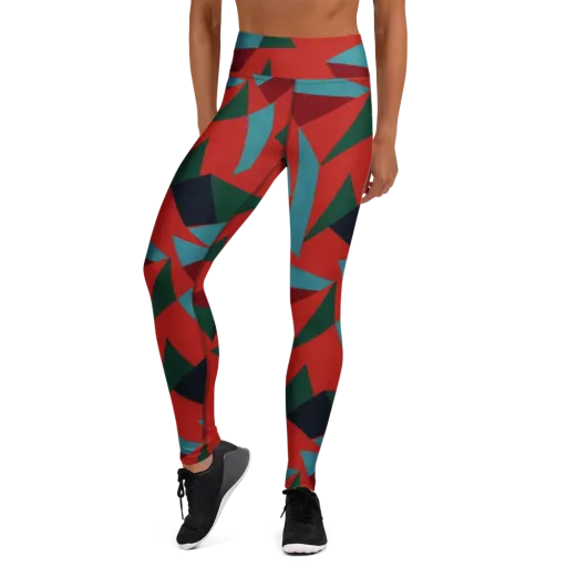 Canyon Prism on a Yoga Leggings