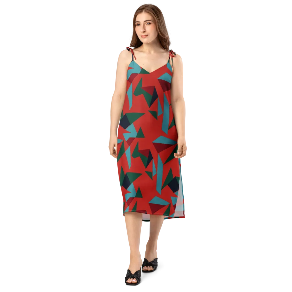 Canyon Prism on Slip Dress — Front