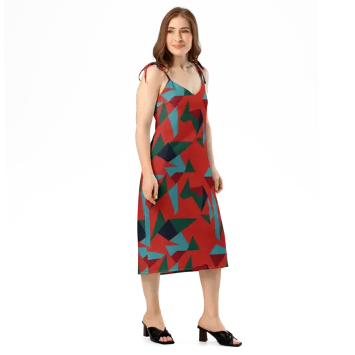 Canyon Prism on a Slip Dress