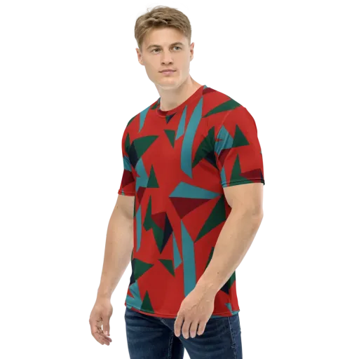 Canyon Prism on a Men's Crew Neck T-Shirt