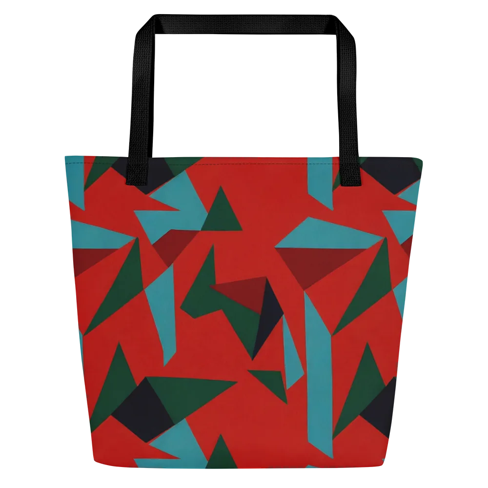 Canyon Prism on Large Tote Bag W/ Pocket — Front