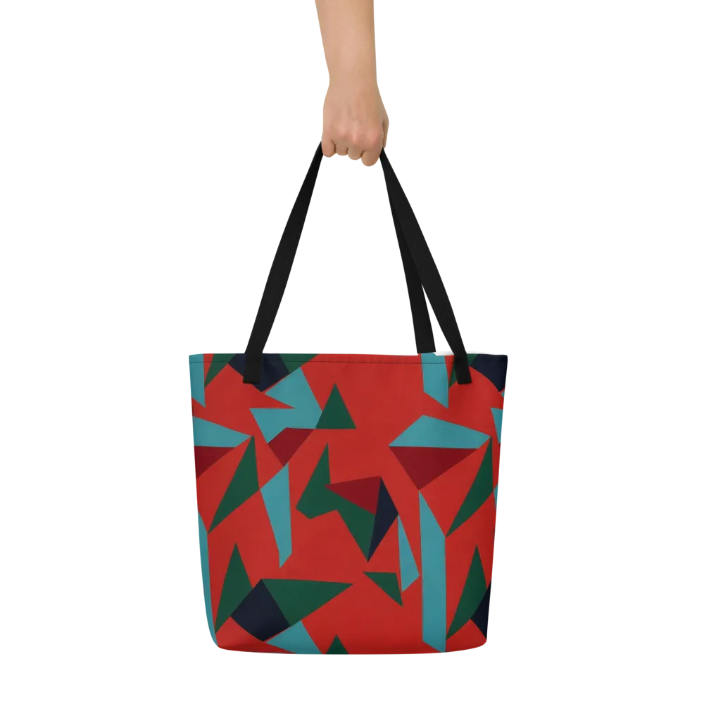 Canyon Prism on Large Tote Bag W/ Pocket — Front