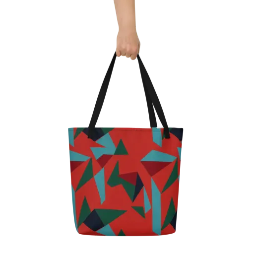 Canyon Prism on a Large Tote Bag W/ Pocket