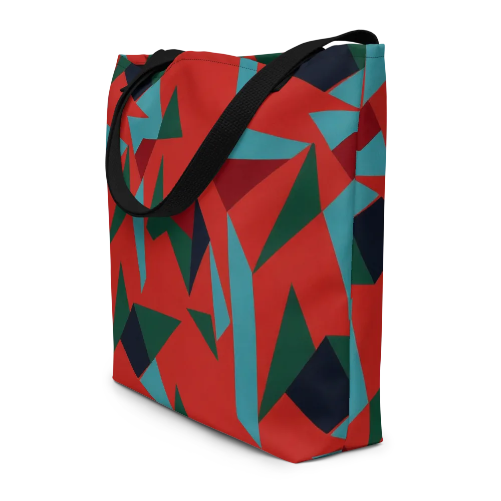 Canyon Prism on Large Tote Bag W/ Pocket — Front