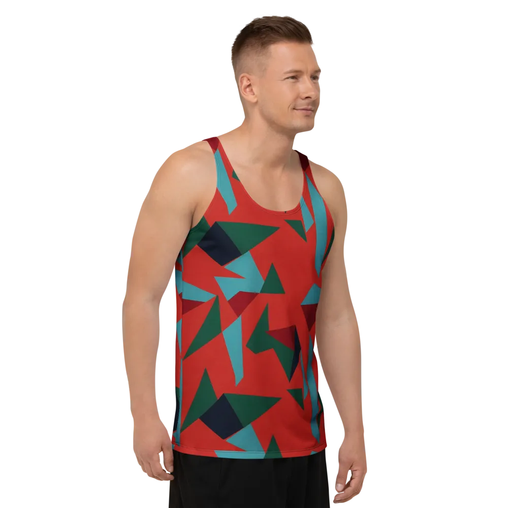 Canyon Prism on Men's Tank Top — Right Front