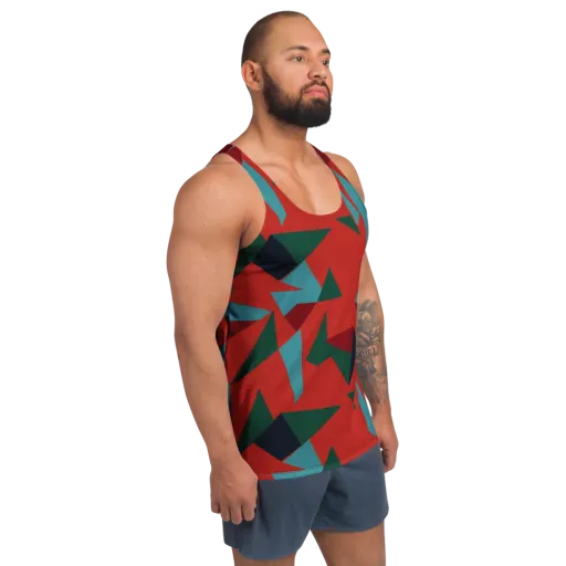Canyon Prism on a Men's Tank Top