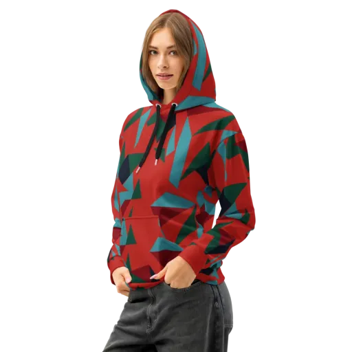 Canyon Prism on a Cotton Hoodie