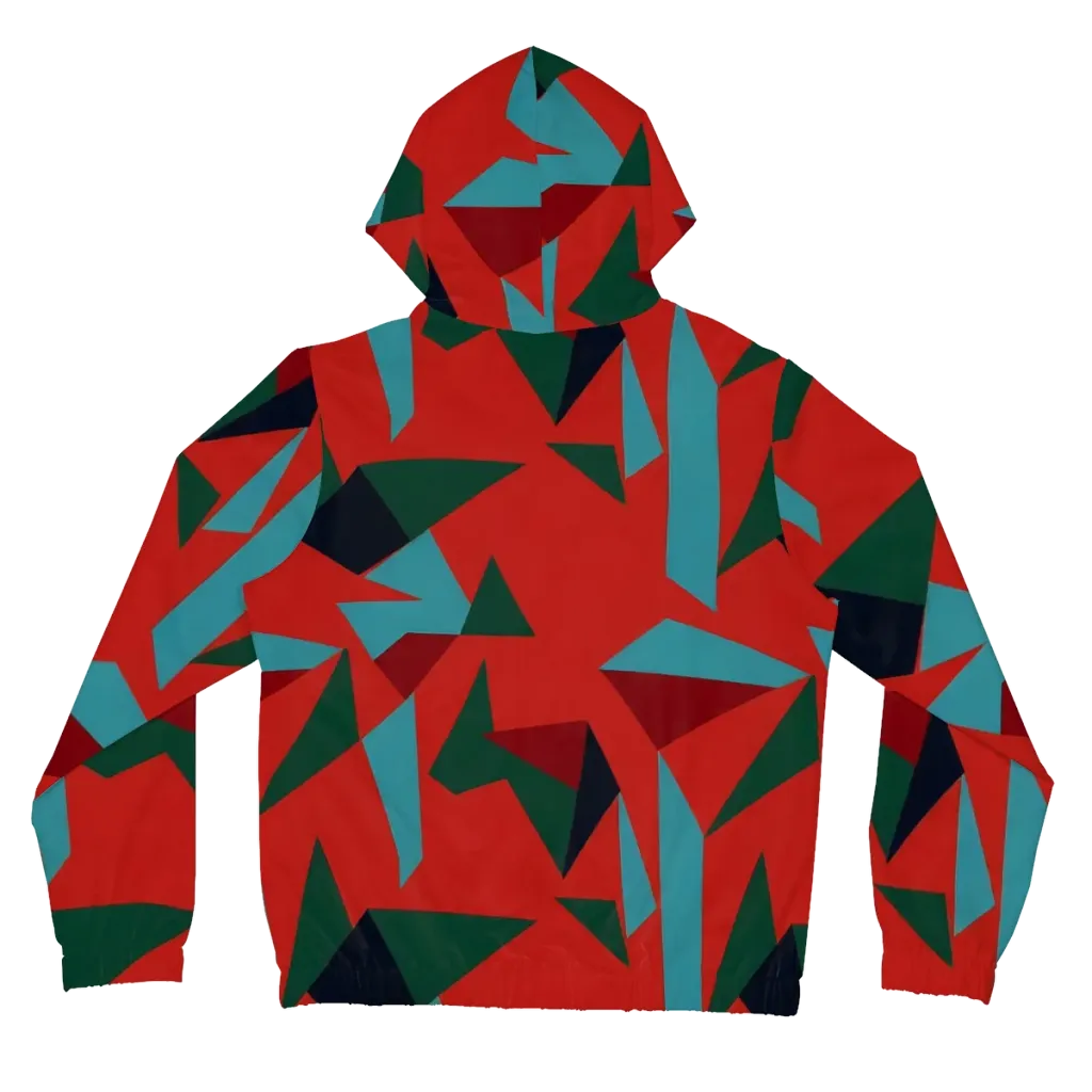 Canyon Prism on Women's Full-Zip Hoodie — Back