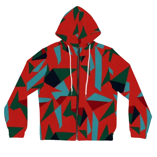 Canyon Prism on a Women's Full-Zip Hoodie