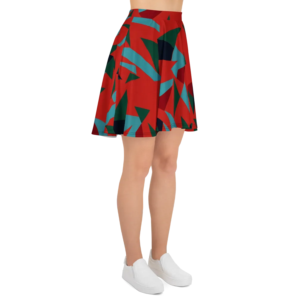 Canyon Prism on Skater Skirt — Right