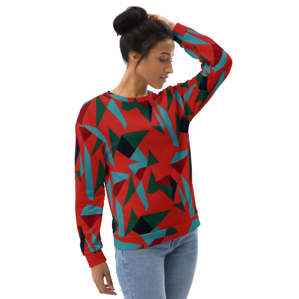 Canyon Prism on Sweatshirt — Right Front