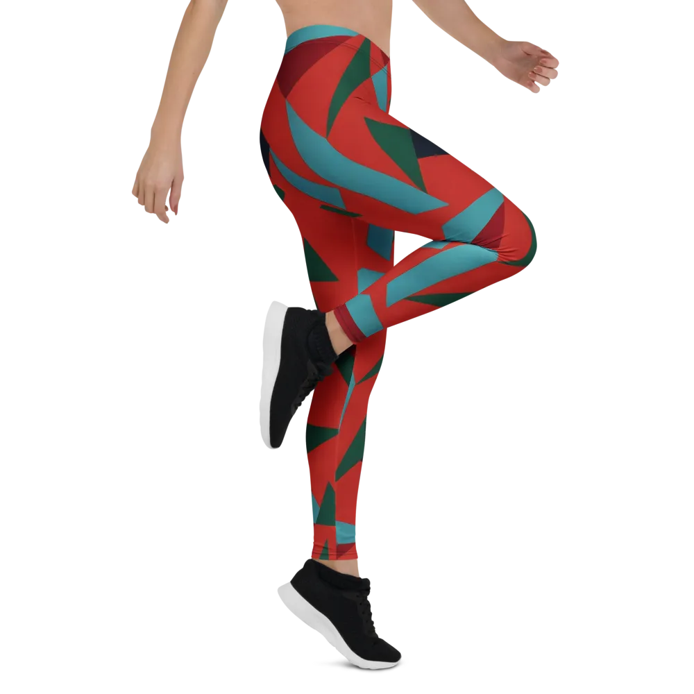 Canyon Prism on Leggings — Right