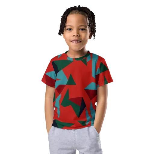 Canyon Prism on a Kids Crew Neck T-Shirt