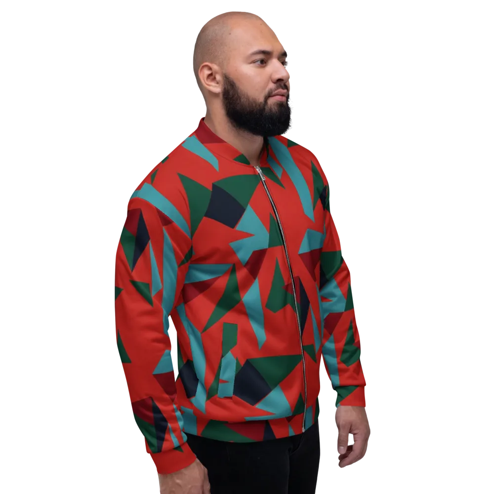 Canyon Prism on Bomber Jacket — Right