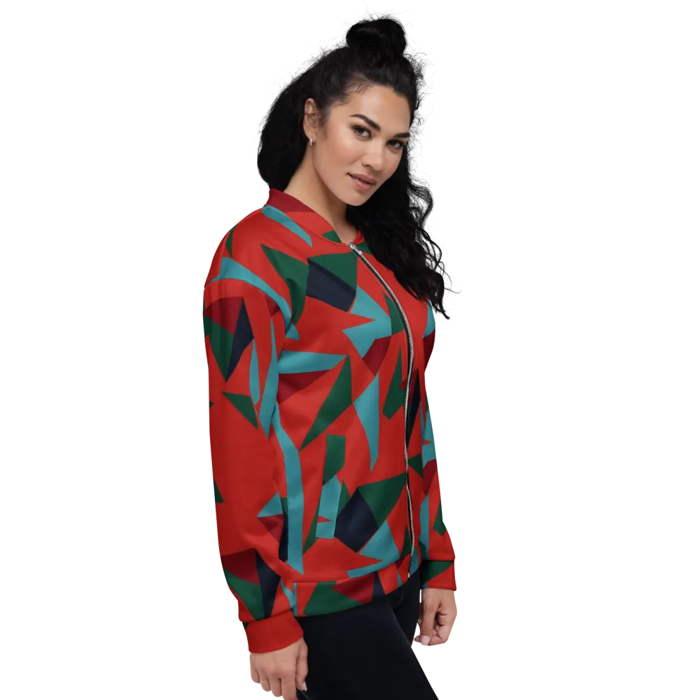 Canyon Prism on Bomber Jacket — Right